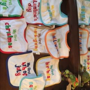 Holiday Unisex Baby Bibs